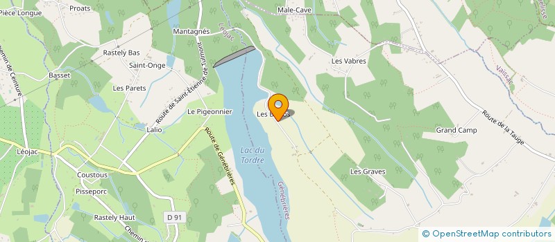 localisation de l'entreprise GDL  GENEBRIERES