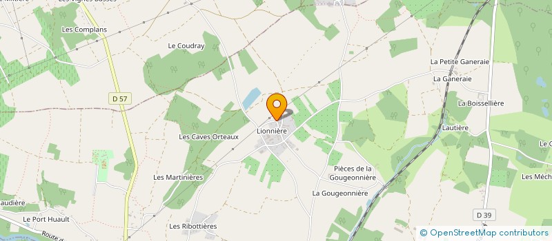 localisation de l'entreprise GDL à AZAY-LE-RIDEAU