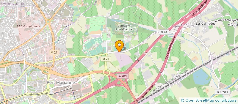 localisation de l'entreprise GDL à MONTPELLIER