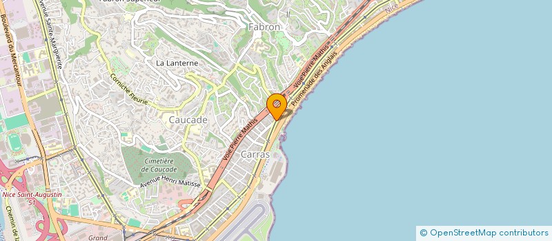 localisation de l'entreprise GDL à NICE
