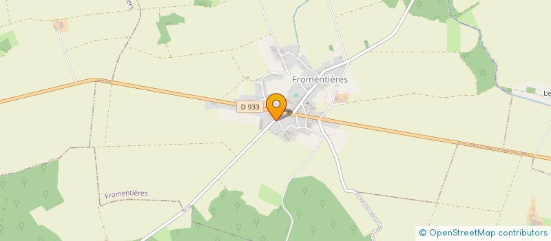 localisation de l'entreprise GDL  FROMENTIERES