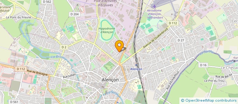 localisation de l'entreprise GDL à ALENCON