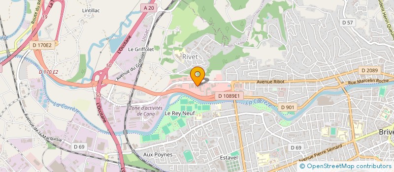 localisation de l'entreprise GDL AUTO  COSNAC