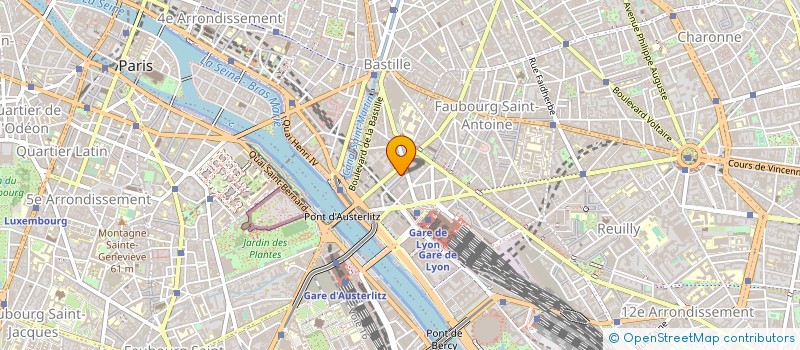 localisation de l'entreprise GDL HOTEL 1  PARIS