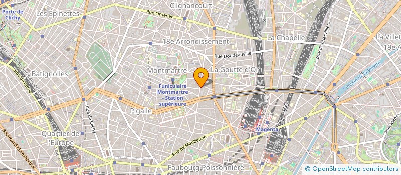 localisation de l'entreprise GDL IMMO  PARIS