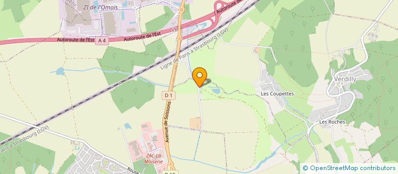 localisation de l'entreprise GDLA  BRASLES