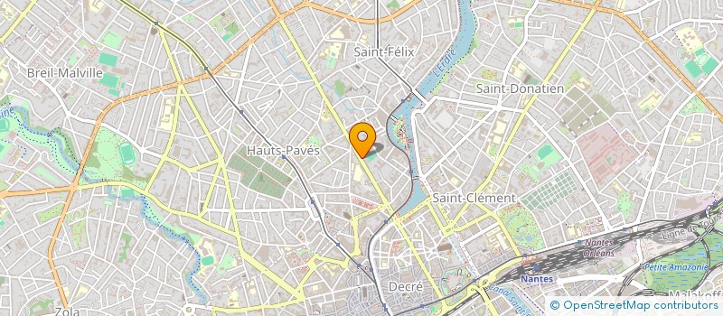localisation de l'entreprise GDLB AUTO à NANTES