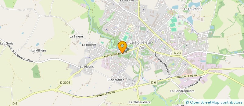localisation de l'entreprise GDLC AUTOS à LE POIRE-SUR-VIE