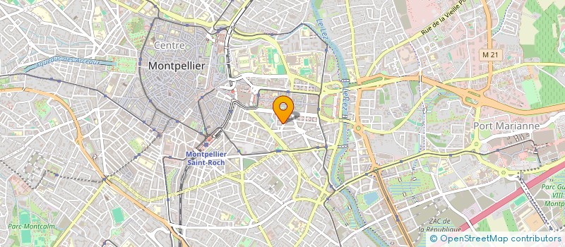 localisation de l'entreprise GDLCP  MONTPELLIER