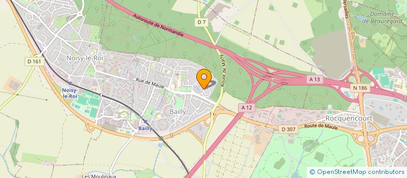 localisation de l'entreprise GDLM  BAILLY