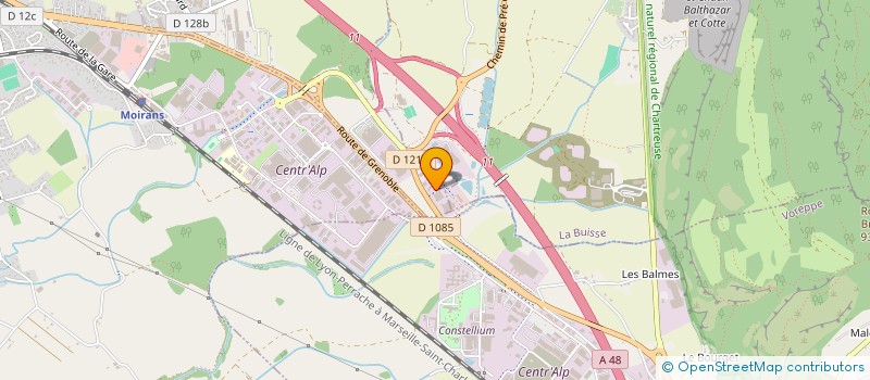 localisation de l'entreprise GDLP à SAINT-JEAN-DE-MOIRANS