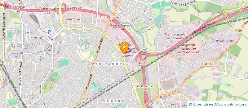 localisation de l'entreprise GDLP à TOULOUSE