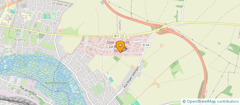 localisation de l'entreprise GDM à CAMON