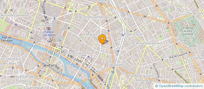 localisation de l'entreprise GDM  PARIS
