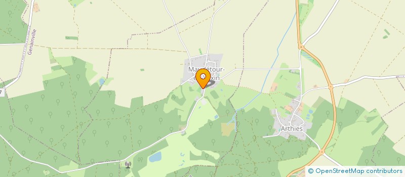 localisation de l'entreprise GDM  MAUDETOUR-EN-VEXIN