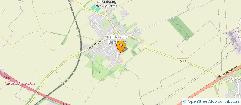 localisation de l'entreprise GDM  GAVRELLE