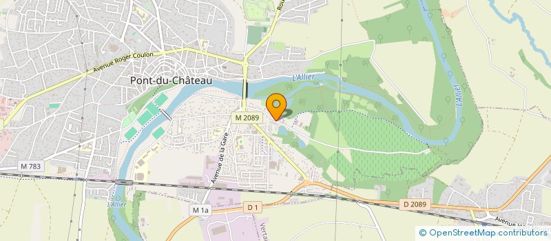 localisation de l'entreprise GDM à PONT-DU-CHATEAU
