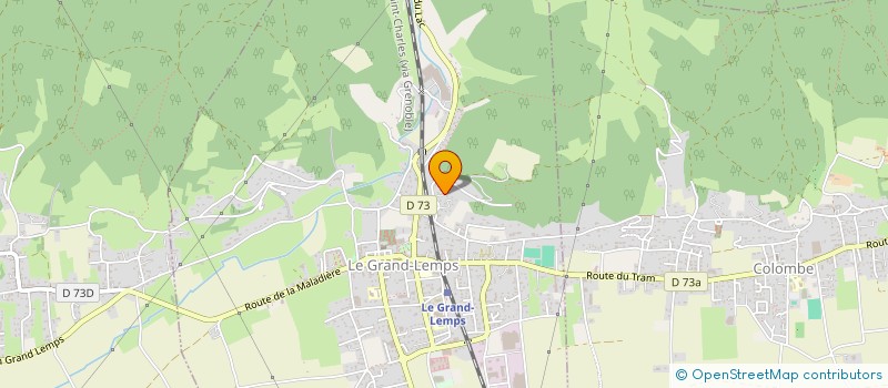 localisation de l'entreprise GDM  LE GRAND-LEMPS