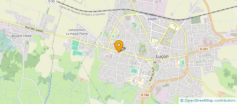 localisation de l'entreprise GDM 85 à LUCON