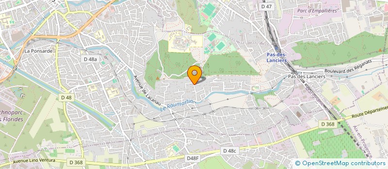 localisation de l'entreprise GDM  MARIGNANE