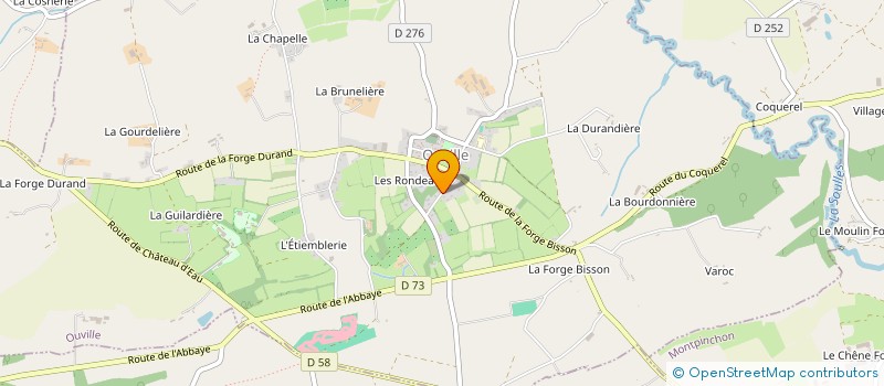 localisation de l'entreprise GDM  OUVILLE