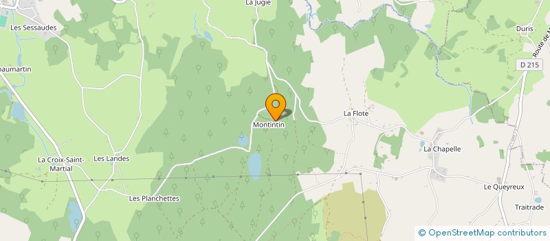 localisation de l'entreprise GDM à CHATEAU-CHERVIX