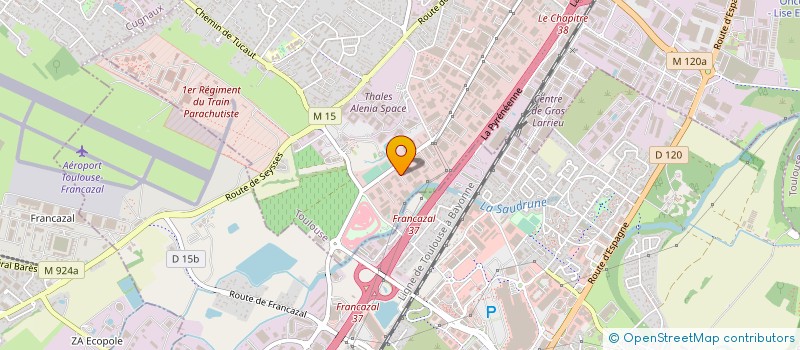 localisation de l'entreprise GDM FACADES à TOULOUSE