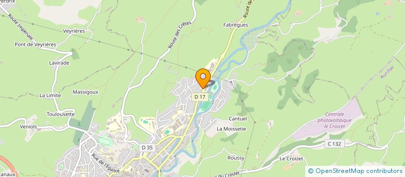 localisation de l'entreprise GDM GESTION à YTRAC