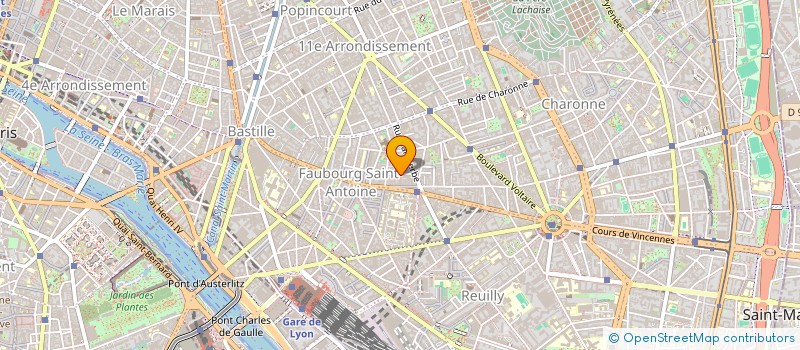 localisation de l'entreprise GDM GRAPHIC DATA MANAGEMENT  PARIS