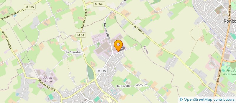 localisation de l'entreprise GDM INGENIERIE à LINSELLES