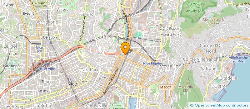 localisation de l'entreprise GDM LOISIRS à NICE