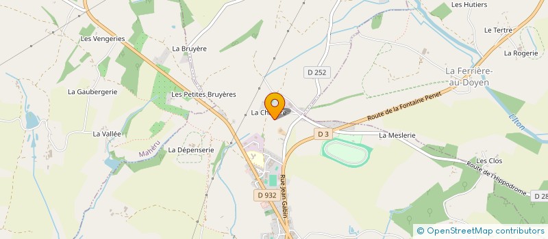 localisation de l'entreprise GDMA à MOULINS-LA-MARCHE