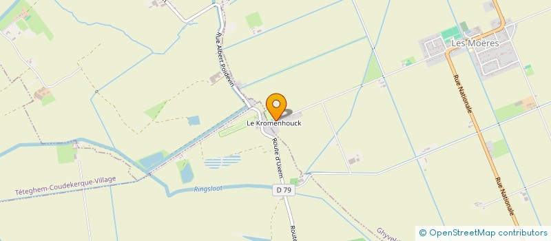 localisation de l'entreprise GDMCL  GHYVELDE