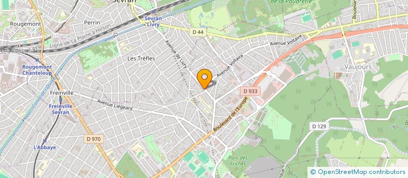 localisation de l'entreprise GDMO à LIVRY-GARGAN