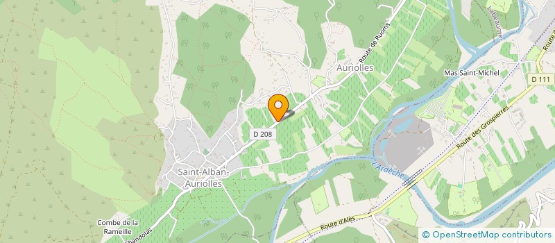 localisation de l'entreprise GDN A 3  SAINT-ALBAN-AURIOLLES