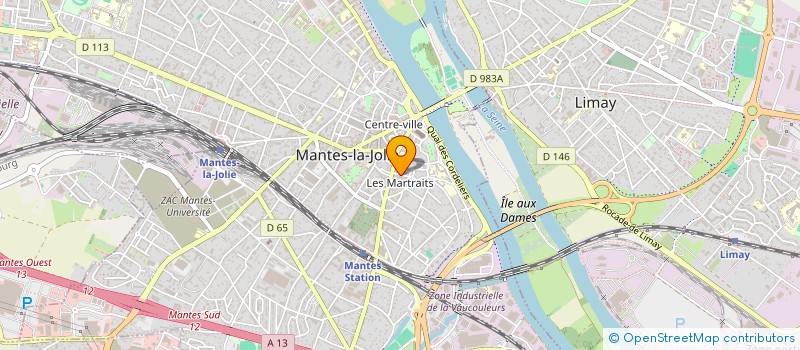 localisation de l'entreprise GDN.REST  MANTES-LA-JOLIE