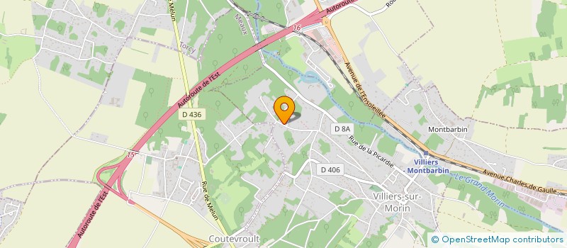 localisation de l'entreprise GDNC USINAGE à VILLIERS-SUR-MORIN