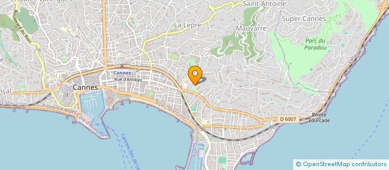 localisation de l'entreprise GDO à CANNES