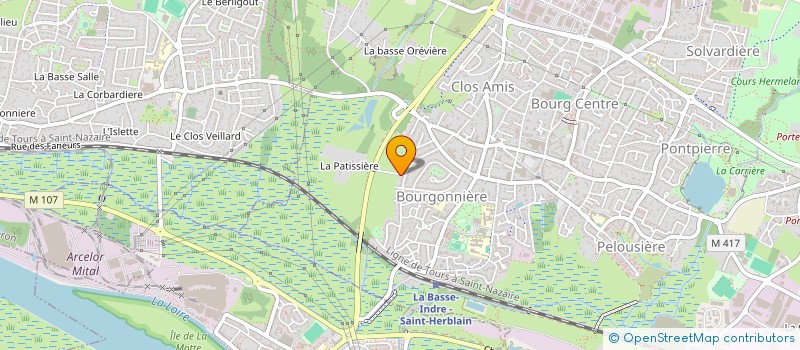 localisation de l'entreprise GDO  SAINT-HERBLAIN