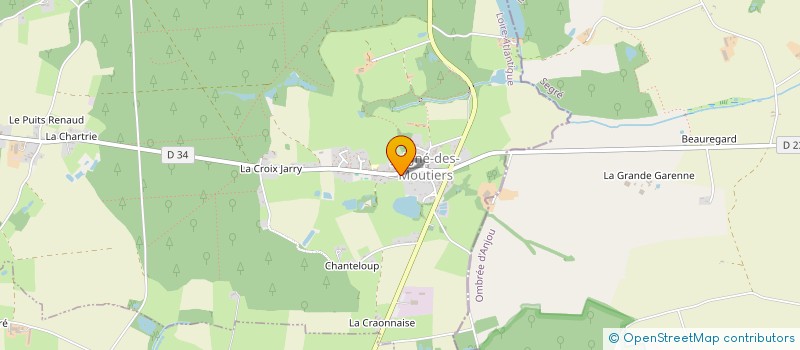 localisation de l'entreprise GDON CULT PROD VEGE LA SOURCE DU DON  JUIGNE-DES-MOUTIERS