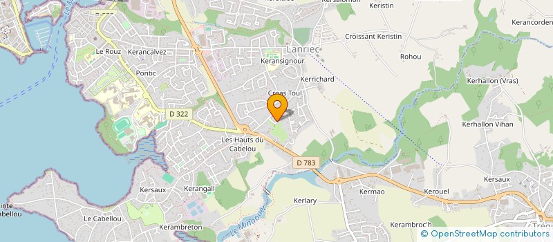 localisation de l'entreprise GDOUM  CONCARNEAU