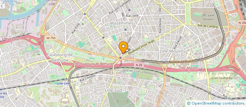 localisation de l'entreprise GDP à LILLE