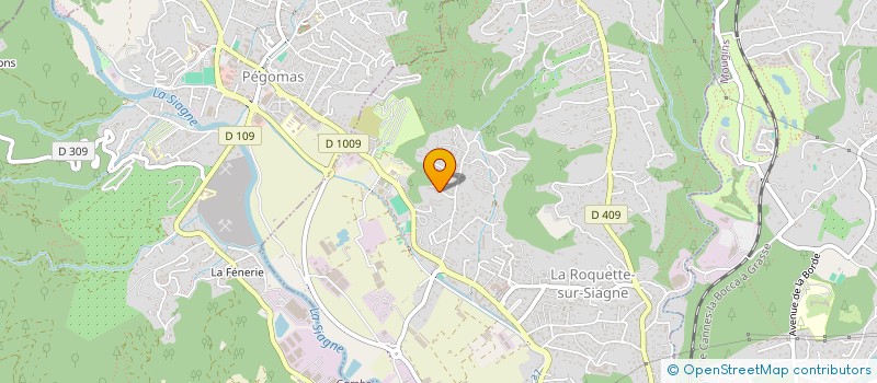 localisation de l'entreprise GDPS à LA ROQUETTE-SUR-SIAGNE