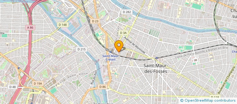 localisation de l'entreprise GDR à SAINT-MAUR-DES-FOSSES