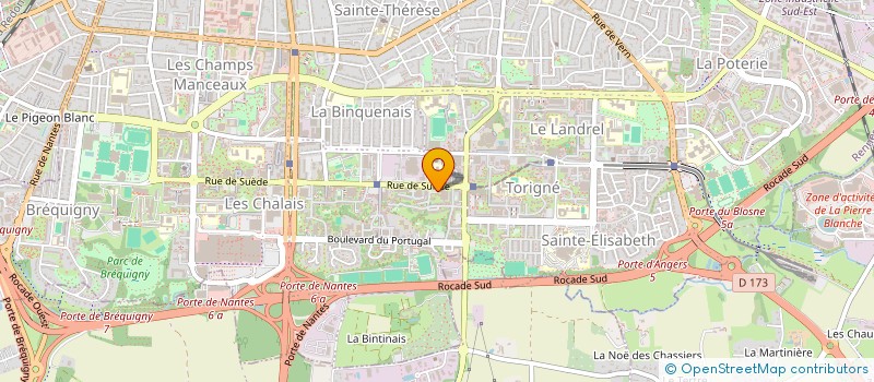 localisation de l'entreprise GDR à RENNES