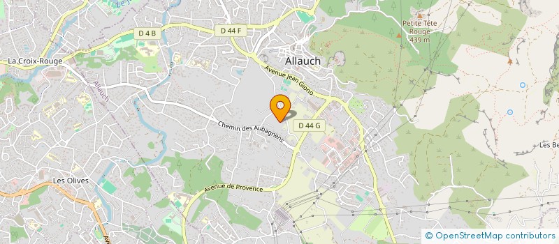 localisation de l'entreprise GDR  ALLAUCH