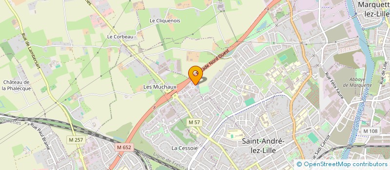 localisation de l'entreprise GDR  SAINT-ANDRE-LEZ-LILLE