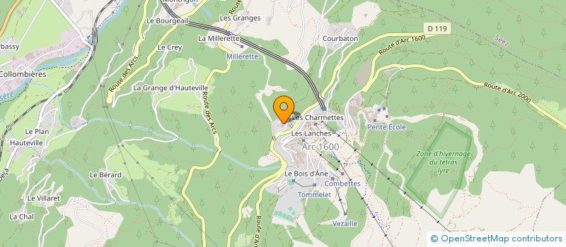 localisation de l'entreprise GDR SOLUTIONS  BOURG-SAINT-MAURICE