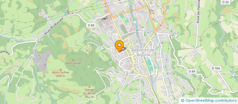 localisation de l'entreprise GDRR  BAGNERES-DE-BIGORRE