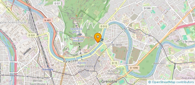 localisation de l'entreprise GDS 38  GRENOBLE